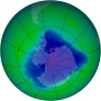 Antarctic Ozone 2010-11-16